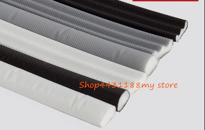 6 м 9*4/9*6 мм D/E-sharped PU покрытием+ PE дверной уплотнитель звукоизоляция защитная дверь, нижнее уплотнение ветрозащитная заглушка