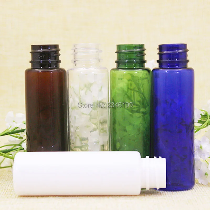 30ml Plastic Bottle Empty Dropper Bottle Essence Essential Oil Container Cosmetic Container Black Dropper White Bottle (5)