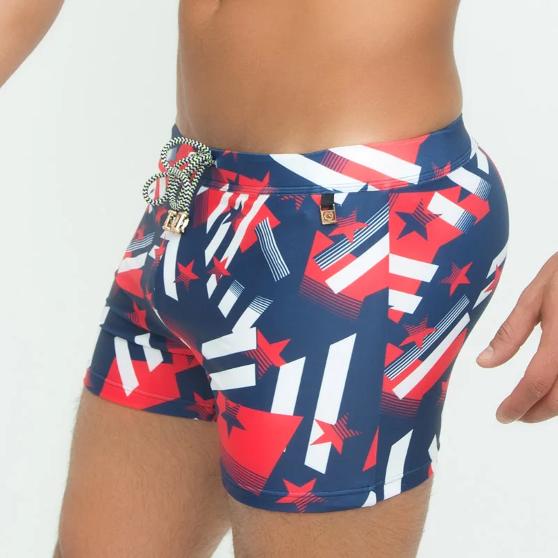 Taddlee العلامة التجارية الرجال ملابس السباحة المايوه السباحة سراويل بوكسر جذوع لوح التزلج السراويل الرجال ملابس سباحة حريمي الملاكمين سادة تع...