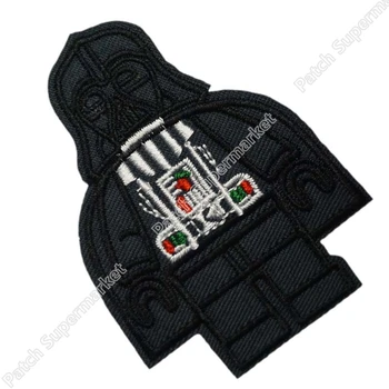 

3" Star Wars Darth Vader TV movie fancy Embroidered sew on iron on patch applique dropship