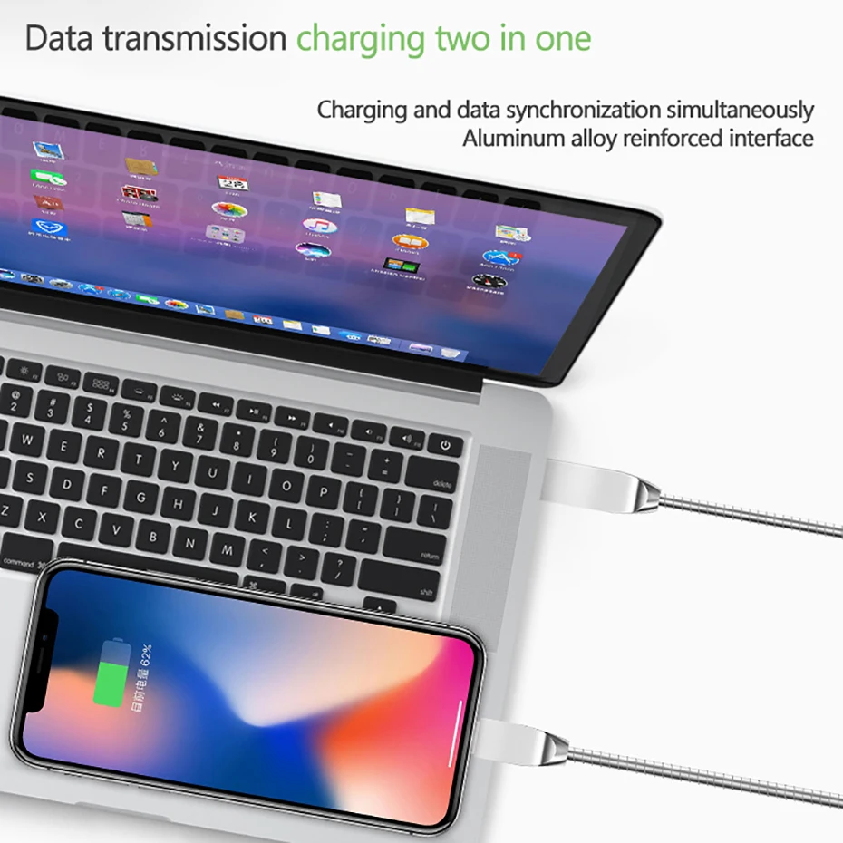 AIS быстрый usb кабель для зарядки и синхронизации данных для iPhone 5S 6 7 8 Plus X Выдвижной кабель для зарядки телефона для iPad 4 mini 2