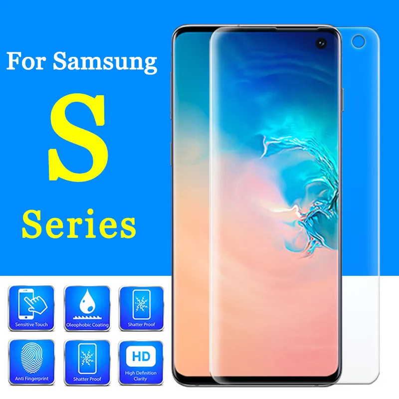 

screen film soft on the for samsung s10 plus protective protector hydrogel s9 s10e s10plus lite light s 9 10 s tpu tremp verre