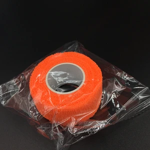 Наружная медицинская повязка самоклеющиеся лодыжки палец аптечка водонепроницаемый эластичный бинт дышащая лента красочные Pet Band - Цвет: Оранжевый