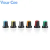 WH148 Potentiometer knob Cap AG2 Plastic knob for Diameter 6mm Plum Handle Yellow Orange Blue White Red Green 6color *5PCS=30PCS ► Photo 2/6