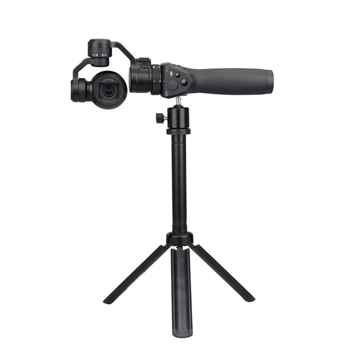 

Aluminum Alloy Black Extension Stick Holder Stand Tripod 15.74 Inch Portable Mount Handheld Gimbal For DJI OSMO Planar Support