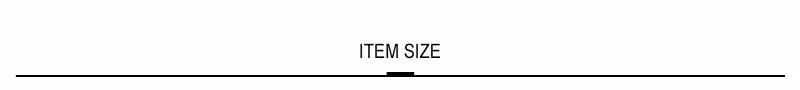 01 item size
