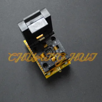 

IC QFN32 WSON32 DFN32 MLF32 test socket for AVR ISP test mega8 mega48 mega88 adapter Suitable for CH2015 programmers 0.5mm