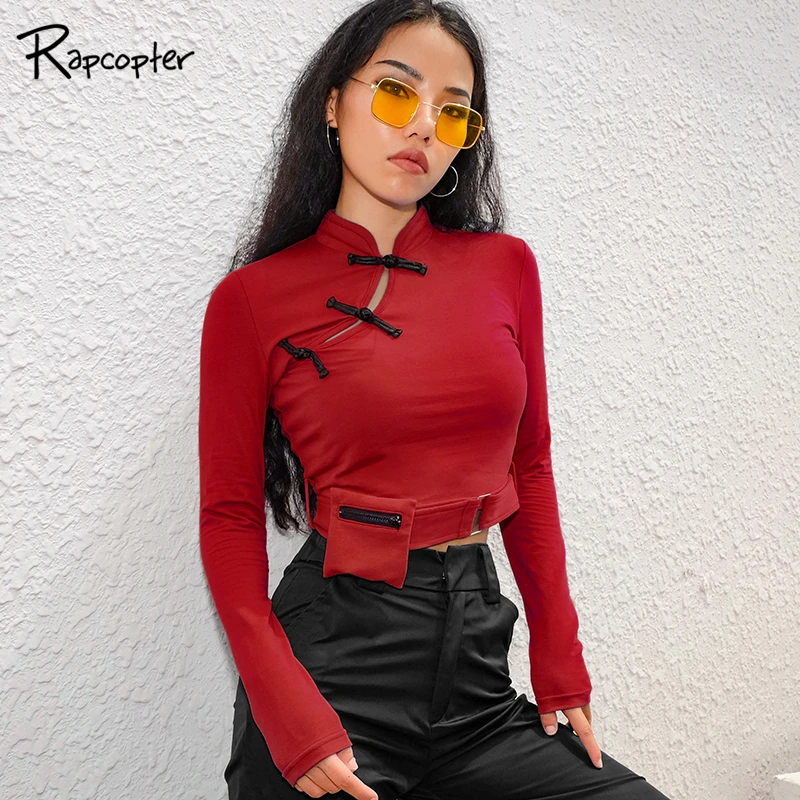 

Rapcopter Women Cropped Hollow Out Buckle Hoodies Letter Print O-neck Sweatshirts Fashion Streetwear Long Sleeve Autumn Pop Top