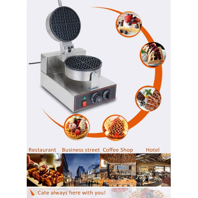 Food Processor 1 PC Electric Waffle Pan Muffin Machine Eggette Wafer Waffle Egg Makers Kitchen Machine Applicance 220v 