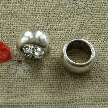 

135 pieces tibetan silver nice spacers 11x6mm #2673