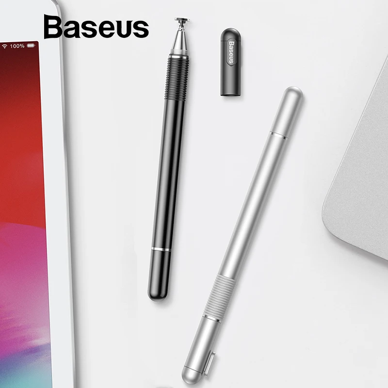 

Baseus Capacitive Stylus Pen for iPad Pro 12.9 Double Use Touch Pen for Apple iPad 9.7 Samsung Huawei Xiaomi Tablet Accessories