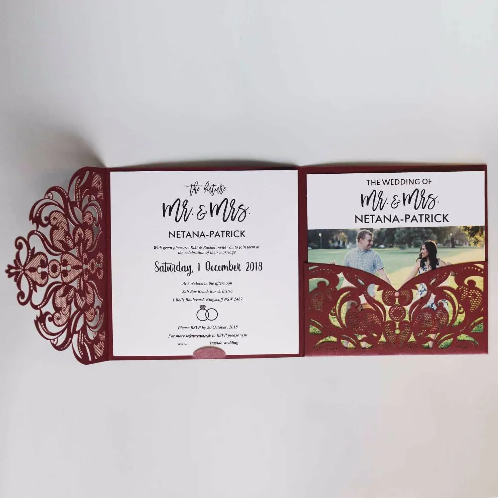 Elegant Wedding Invitation Set