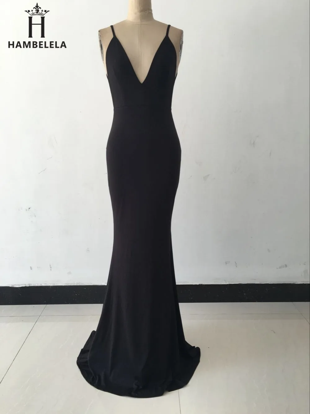 Hambelela Summer Style Elegant Sexy Dress Special Occasion Red Black White Spaghetti Strap Maxi Dresses 2017 New Long Dress (5)