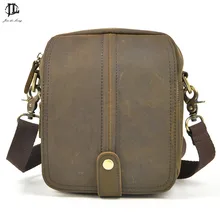 Новое поступление, мужские сумки из натуральной кожи, винтажные мужские сумки-мессенджеры на пояс, повседневные мужские сумки через плечо, Мужские поясные сумки