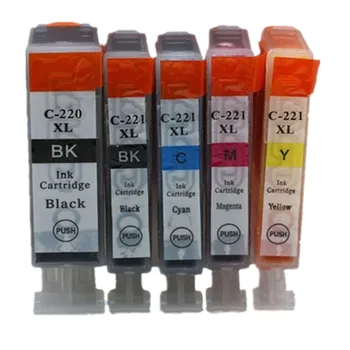 

Replacement PGI-220BK CLI-221 PGI-220BK PGI 220 PGI220BK PGI220BK Ink Cartridge For Canon Pixma IP3600 IP4600 IP4700 MX860 MX870