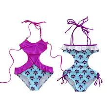 Модный Купальник-танкини для маленьких девочек, Раздельный купальник, купальный костюм