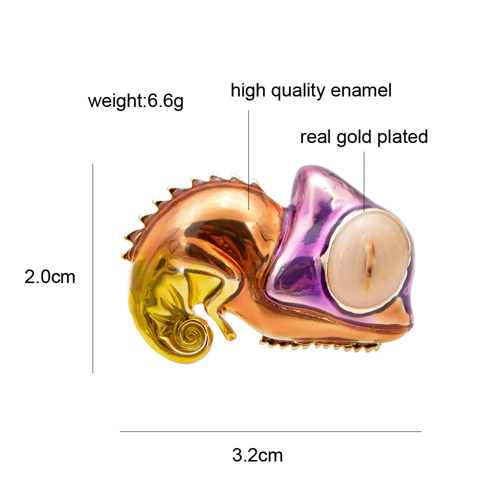Очень милая брошь CINDY XIANG для женщин и детей в виде хамелеона из эмали, маленькое летнее украшение в виде животного, подарок