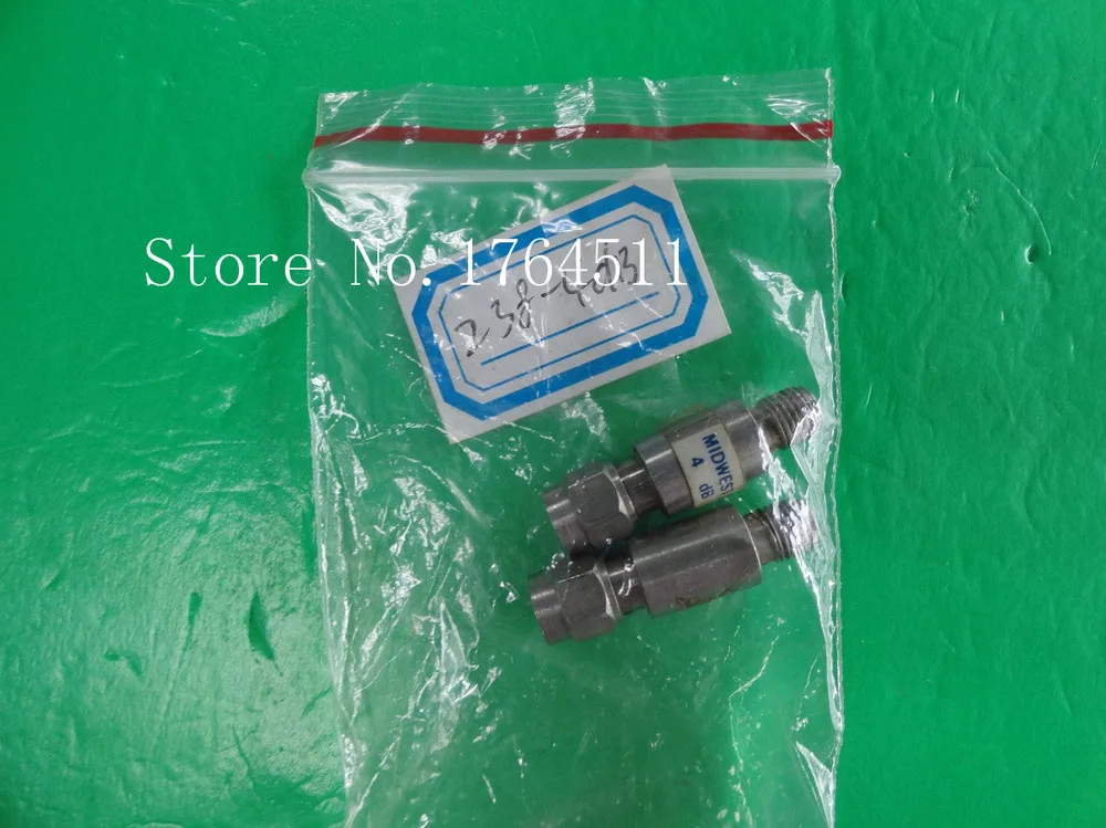 

[BELLA] MIDWEST 238-4dB DC-4GHz 4dB 2W SMA coaxial fixed attenuator --5PCS/LOT