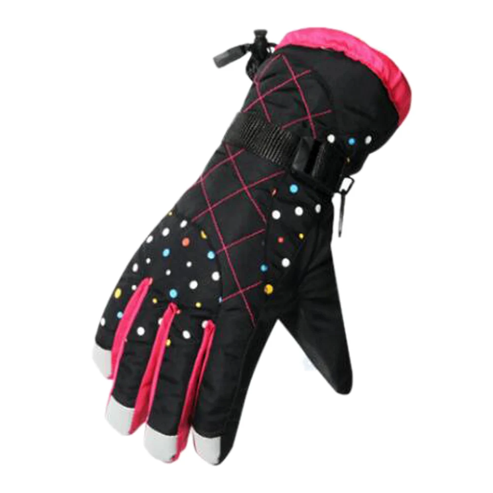 Новинка, женские зимние водонепроницаемые лыжные перчатки, теплые лыжные перчатки для сноуборда, снегохода, езды на мотоцикле, зимние уличные зимние перчатки