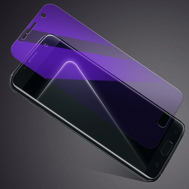 JGKK 2.5D анти синее закаленное стекло для Samsung Galaxy S7 синий протектор экрана S6 9H