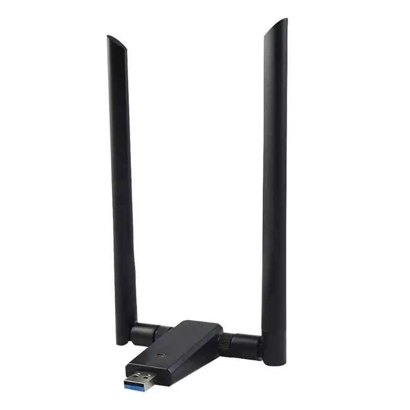 

ALLOYSEED Adapter 1200Mbps Wireless WiFi Network Card USB3.0 Adapter 2.4/5.8G Signal Receiver for Desktop PC Mac