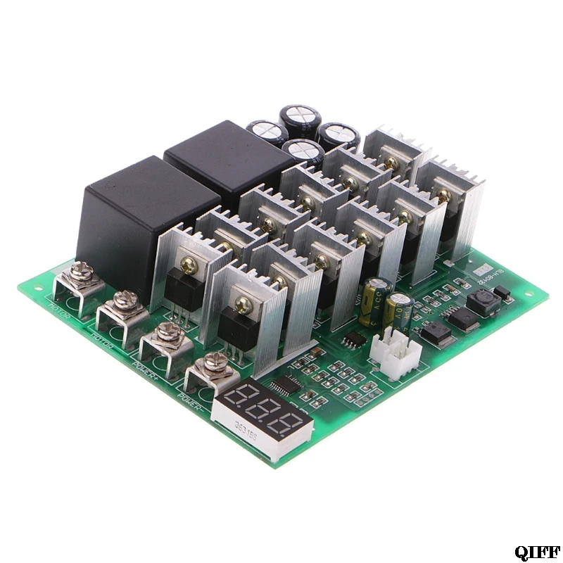 Контроллер скорости двигателя постоянного тока 12V 24V 36V 48V 10-55V 60A вперед/назад переключатель Mar28