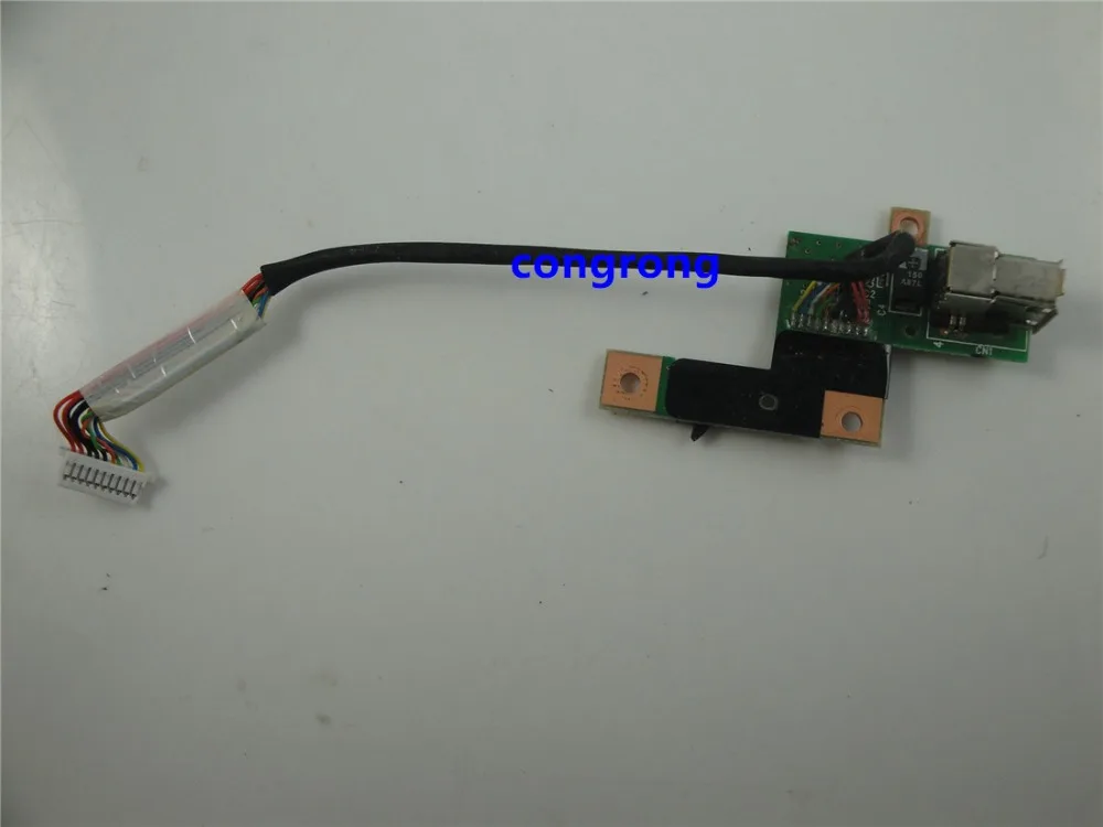 

For Lenovo ThinkPad T400 R400 T61 T61P R61 R61i USB Port Interface Sub Card Board with Cable 44C4059 44C4061 41W1492