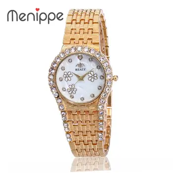 

2020 Women Rhinestone Watches Butterfly Pattern Crystal Watch Women Classic Quartz Wrist Watch Stainless Steel WristWatch