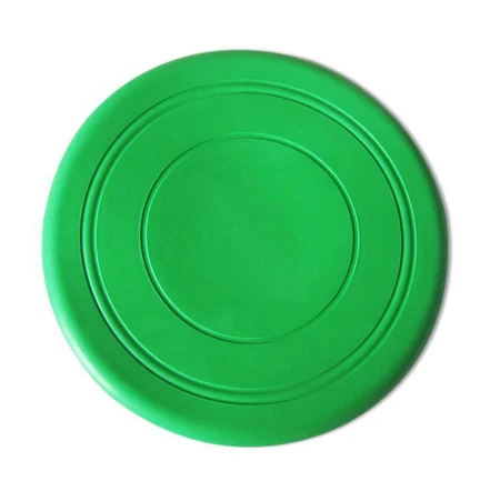 10 шт./лот) мягкий летающий диск для собак устойчивая резина для жевания домашних собак Обучение летающая тарелка 7 цветов Собака интерактивные игрушки - Цвет: Green