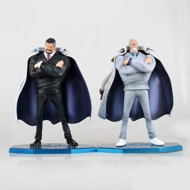 23cm One Piece Pop Monkey D Garp Navy Hero Action Figure Luffy's