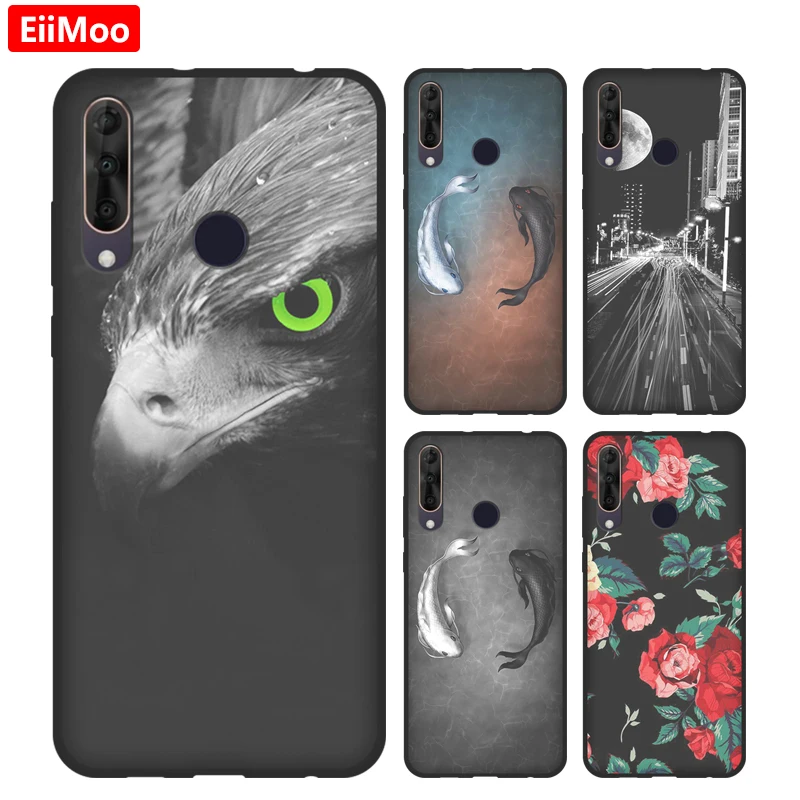 

EiiMoo Phone Case For Wiko View 3 Pro Case 6.3" Silicone Soft Cover Cute Pattern Phone Coque View3 Pro For Wiko View 3Pro Case