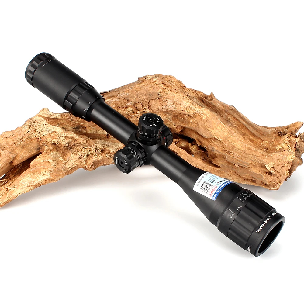 SNIPER LT 3-9X40AOL 1 дюймов полноразмерный тактический оптический прицел освещает Mil-Dot RifleScope блокировка, сброс охотничьего прицела