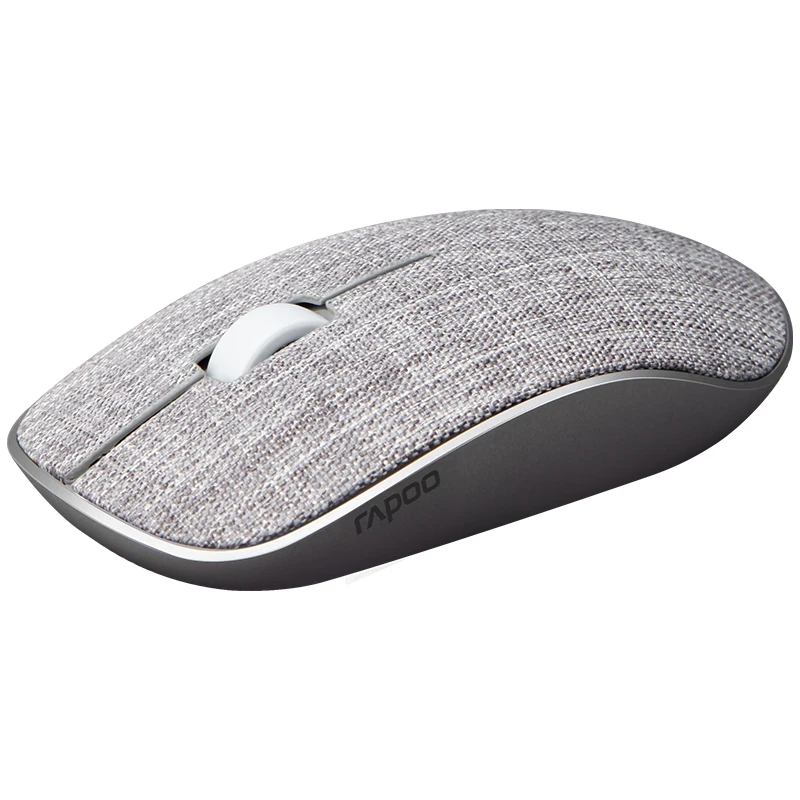 Cena Mysz bezprzewodowa Rapoo ergonomiczna cicha mysz biurowa 2.4G WiFi Bluetooth 3.0 4.0 sterowanie podłącz mysz do gier tablet