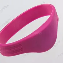 Водонепроницаемый силиконовый браслет для радиочастотной идентификации с 1 K S50, ISO14443A, частота: 13,56 МГц(HF), и мы предоставим вам бесплатную доставку