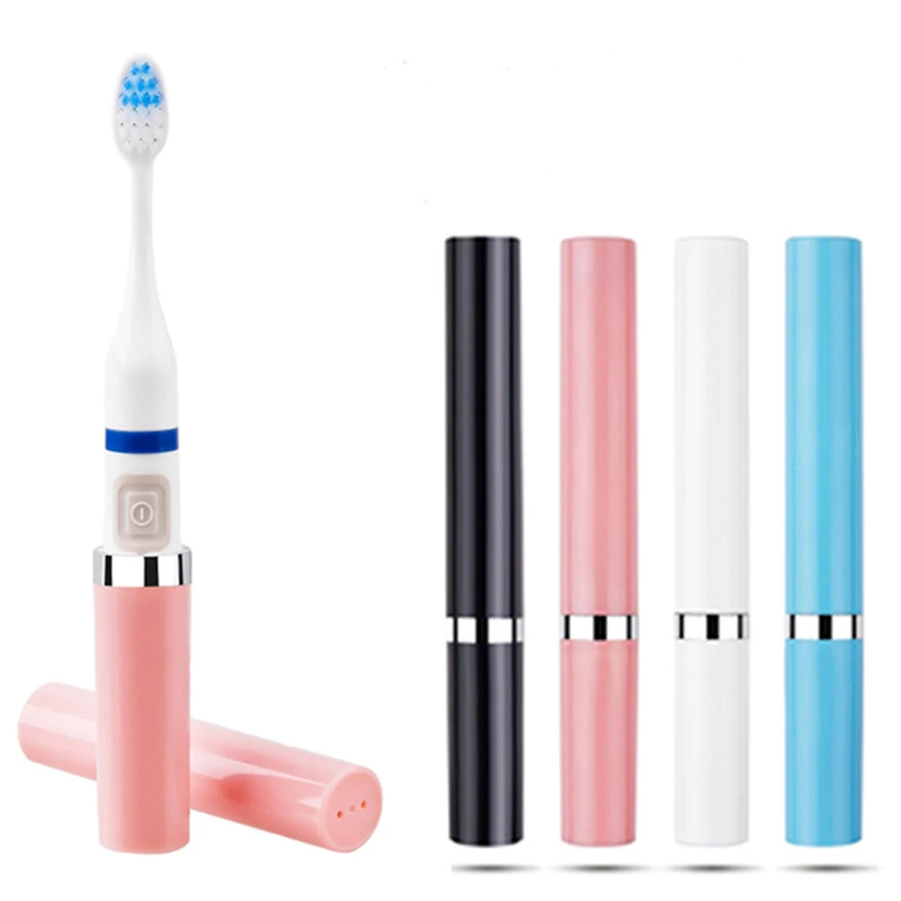 

ElectricToothbrush for Adults Battery Operated Tooth Brushes 3 Replacement Heads Brush Deep Clean Teeth Whitening