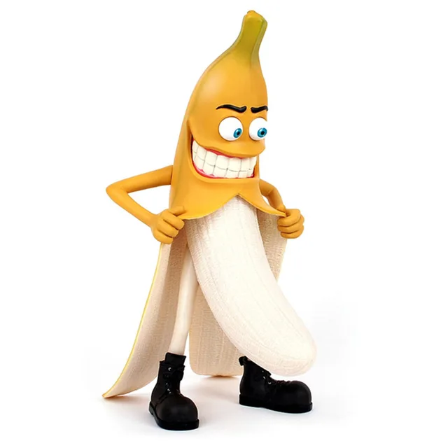 29 CM Height Action Models Evil Bad Banana Man Funny Devil ...