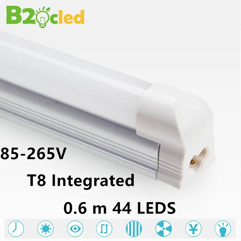 10W-0-6m-T8-LED-Integrated-lamp-tube-light-bar-send-connect-super ...