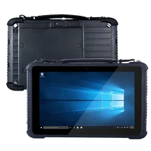 10.1 inch RS232 serial DB9 port Finger printer 4G/64G RAM/ROM windows 10 home rugged Tablets With Docking station