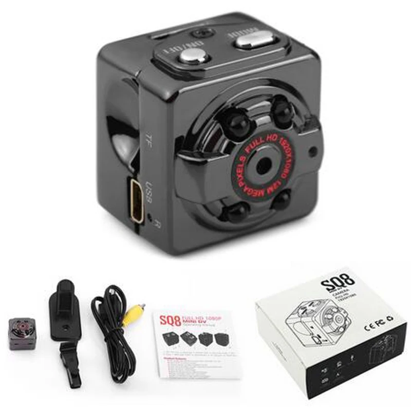 Sq8 мини Камера Full HD 1080 P Micro ИК Ночное видение DV движения Сенсор DVR видеокамеры mini