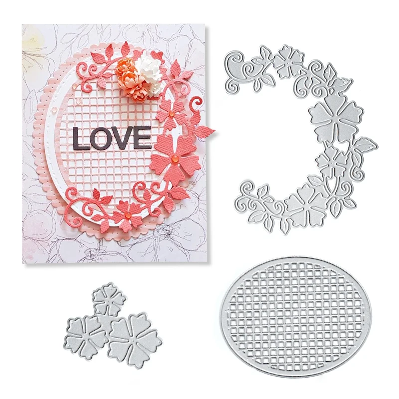  Julyarts 2019 New Silver Flowers Metal Cutting Dies For Scrapbooking Wedding Invition Card Paper Cr - 32947553199