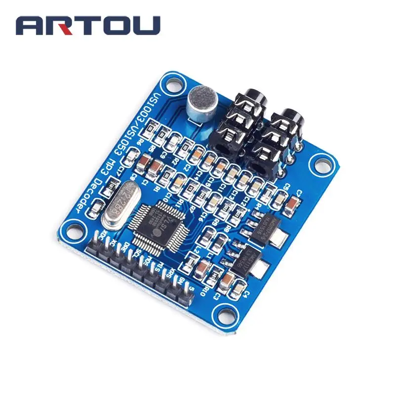 MP3 модуль VS1003 VS1003B декодирование содержащий микрофоны микроконтроллер STM32