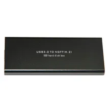 Hot NEW USB3.0 TO NGFF(M.2) SSD Hard Disk Box LM-711N For 2230/2242/2260/2280 Notebooks PC External Memory Storage Enclosure Box