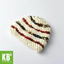 Estilo caliente Cómodo Verde Rojo Diseño de Costura de Hilo de Punto Sombrero Caliente Del Invierno de la Gorrita Tejida para Mujeres Hombres Muchacho de la Muchacha accesorios para el Cabello