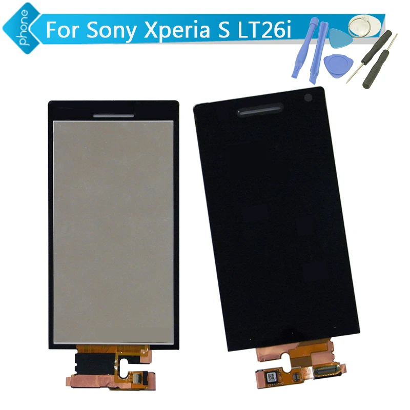 

For Sony Ericsson Xperia S LT26 LCD Display Touch Screen Digitizer Assembly Black +Tools