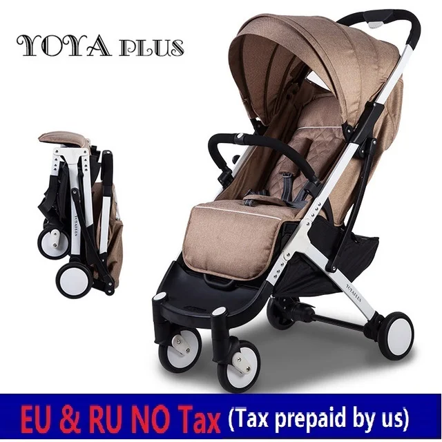 

EU NO TAX YOYA PLUS 2018 baby strollers foldable lying or sitting stollers bebek arabasi kinderwagen ultra-lightweight strollers