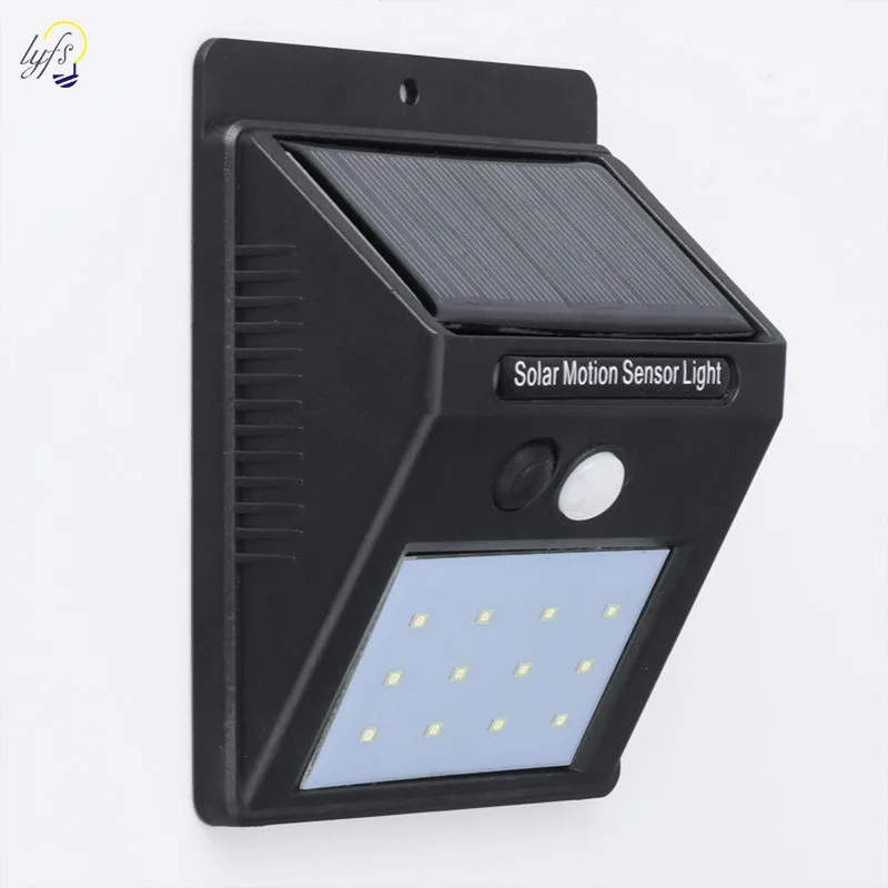 20/30/48 LED Solar light Bulb Outdoor Garden lamp Decoration PIR Motion Sensor Night Security Wall light Waterproof