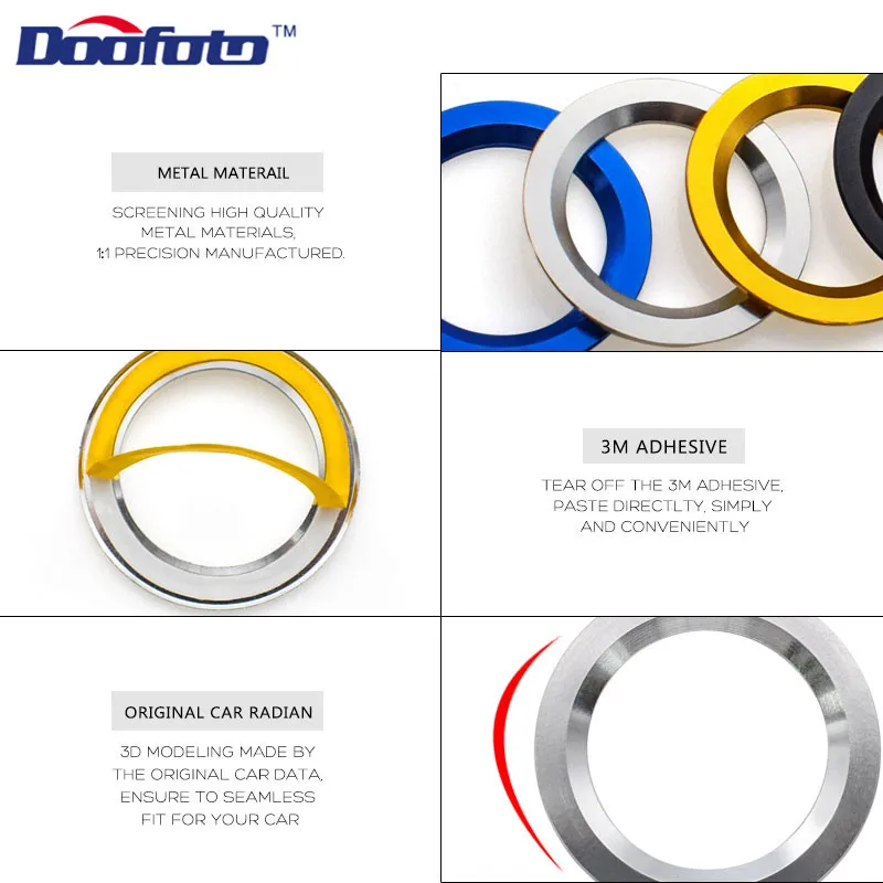Start Engine Button Ring for CADILLAC (7)