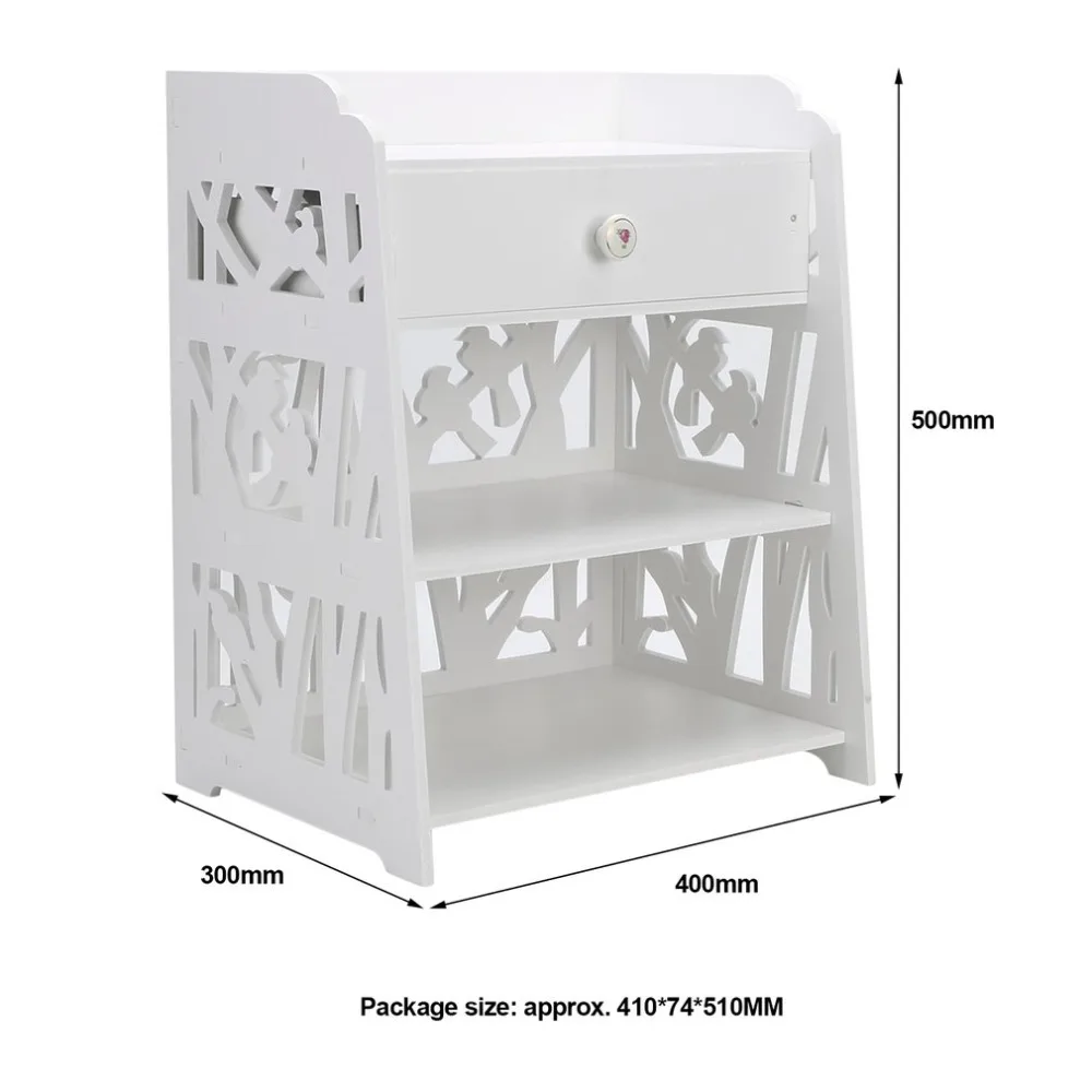 Bird Decorative Nightstands Fashionable Bedside Table Modern Wooden Cabinet Bedroom Storage Shelf Small Home Cupboard Bird Decorative Nightstands Fashionable Bedside Table Modern Wooden Cabinet Bedroom Storage Shelf Small Home Cupboard
