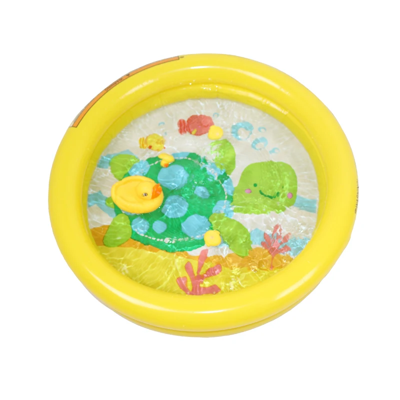 Детский надувной бассейн с животным узором черепаха Осьминог здоровый ПВХ для От 1 до 3 лет Детская ванна океан мяч песок бассейн