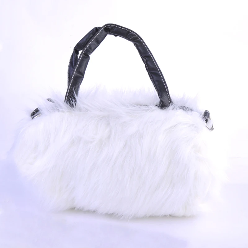 NIBESSER/Женская милая сумочка из искусственного меха кролика, женская маленькая сумка Kawaii, сумка через плечо, модная женская сумка